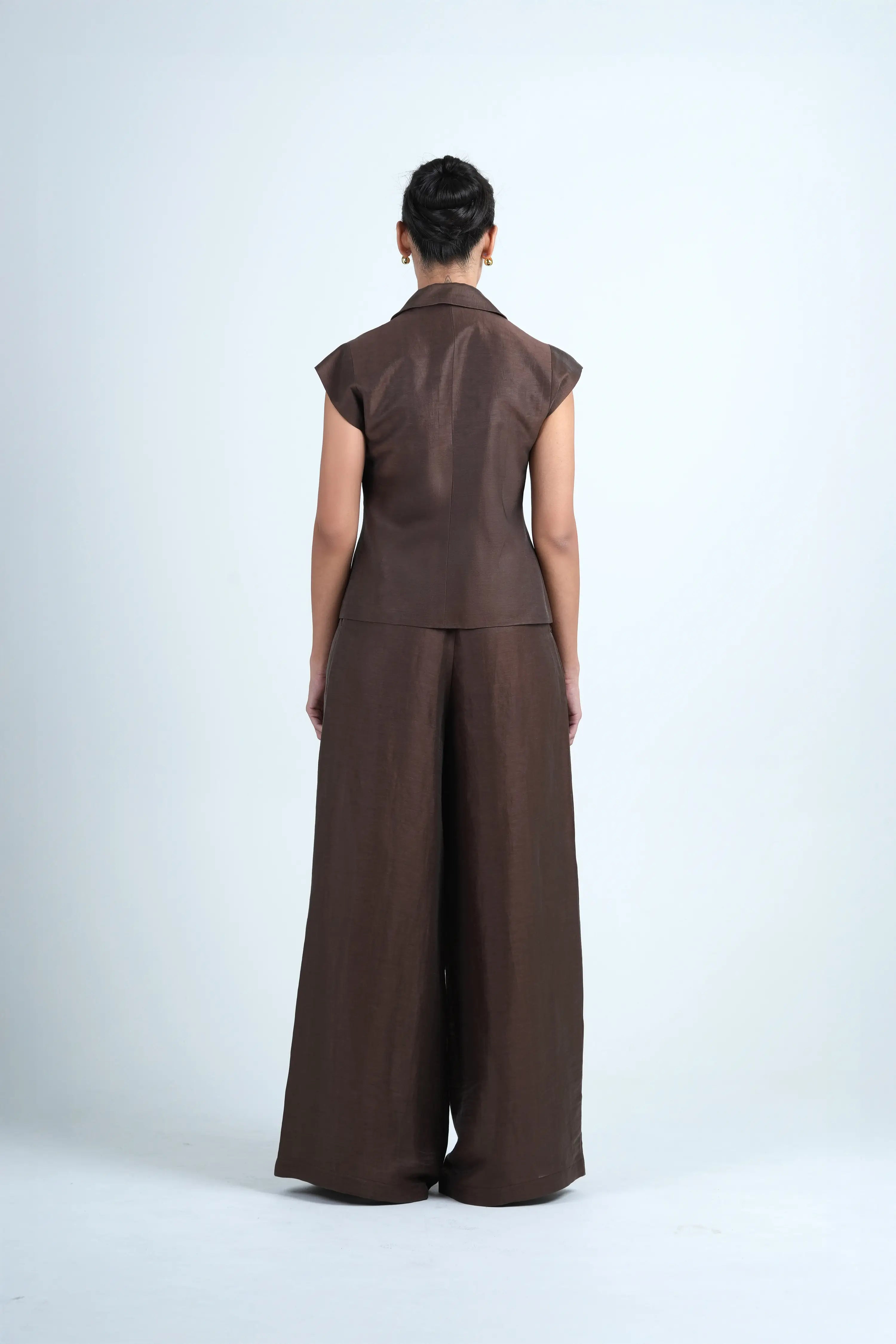 ELIZA CO-ORD SET - MOCHA